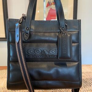Coach Black Leather Handbag